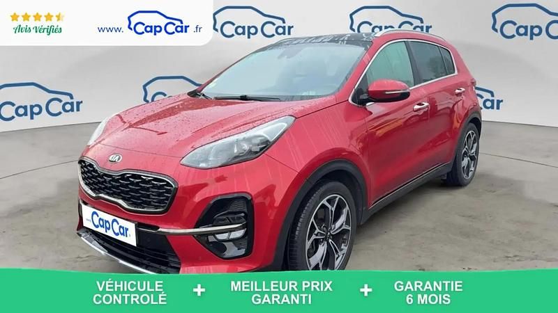 Rouge Utilisé 2019 Kia Sportage GT-Line SUV | 16 480 € (Prix juste) - Image 1/4