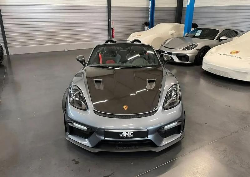 Occasion Porsche 718 Spyder 500 ch (367 kW) 2024 Gris Cabriolet