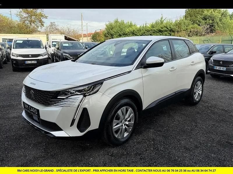 Blanc Utilisé 2021 Peugeot 3008 Business-Line | 14 790 € (Super prix) - Image 1/4