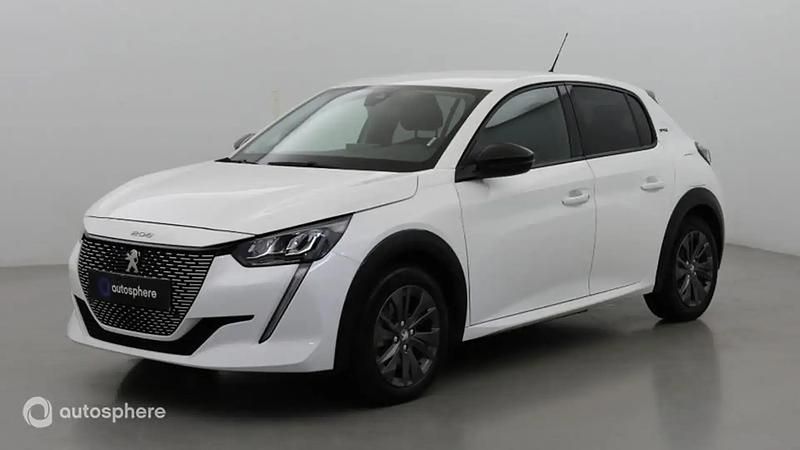 Blanc Utilisé 2022 Peugeot e-208 Style Citadine | 16 299 € (Prix juste) - Image 1/4
