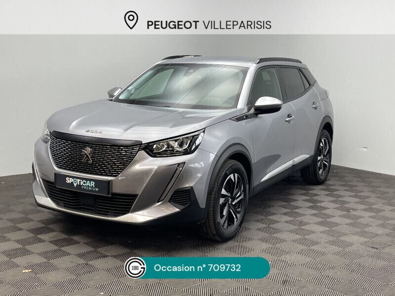 Gris Utilisé 2021 Peugeot 2008 Active SUV | 14 990 € (Prix juste) - Image 1/4