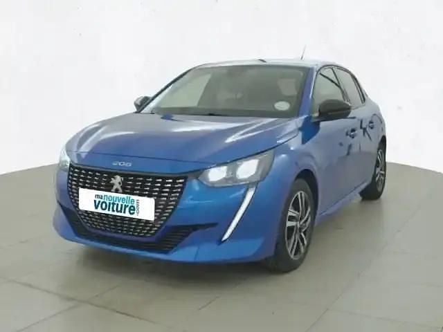 Bleu Occasion 2022 Peugeot 208 S Citadine | 14 699 € (Prix cher) - Image 1/4