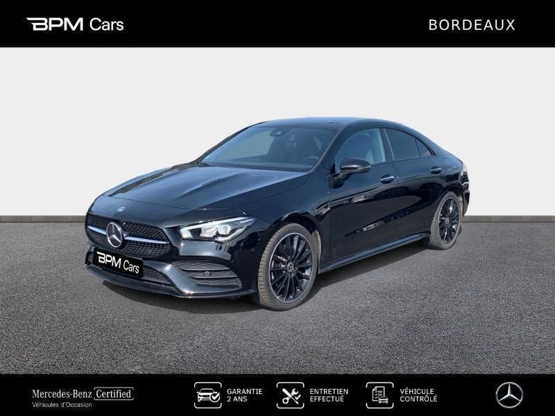 Noir Utilisé 2022 Mercedes CLA250 AMG line Berline | 47 990 € - Image 1/3