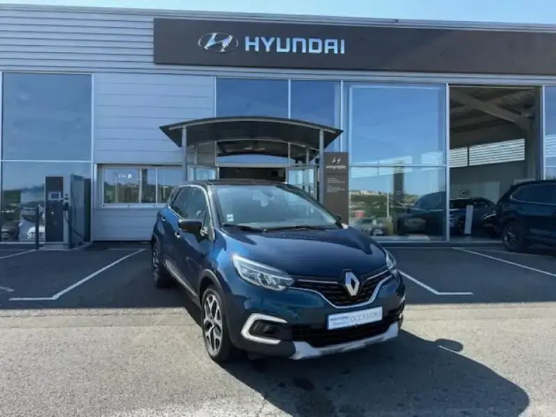 Bleu Utilisé 2019 Renault Captur Intens SUV | 13 990 € (Prix juste) - Image 1/4