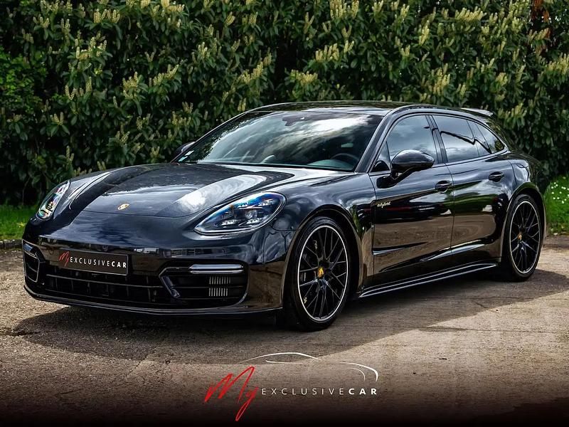 Gris Utilisé 2018 Porsche Panamera S E-Hybrid Sport Turismo Berline | 79 950 € (Prix juste) - Image 1/4