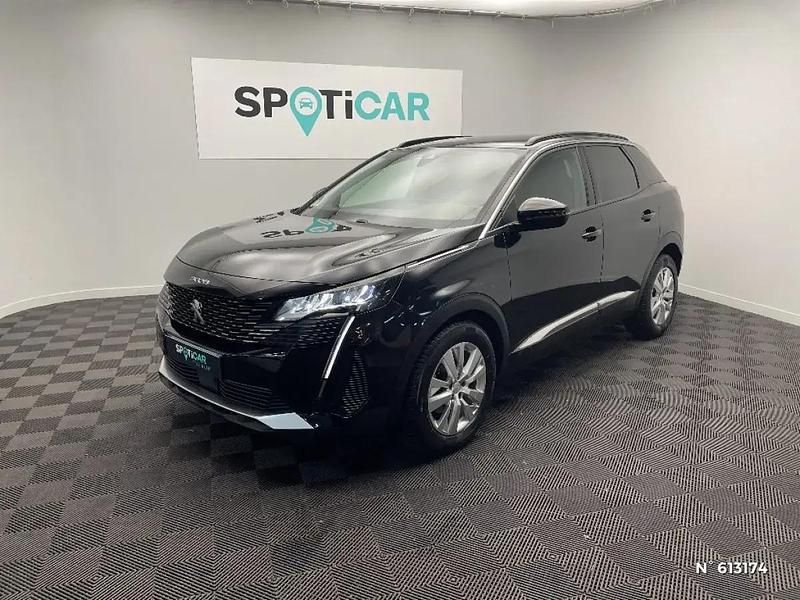 Noir Utilisé 2021 Peugeot 3008 Style | 17 490 € (Bon prix) - Image 1/4
