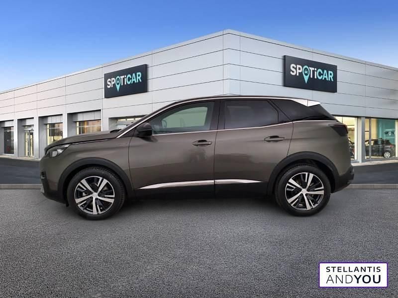 Gris Utilisé 2019 Peugeot 3008 GT-line | 19 289 € (Prix juste) - Image 1/4