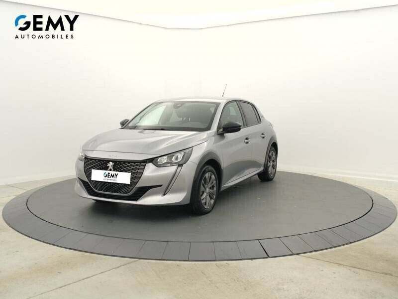 Occasion Peugeot e-208 Allure 100 kW (136 ch) 2023 Gris Citadine