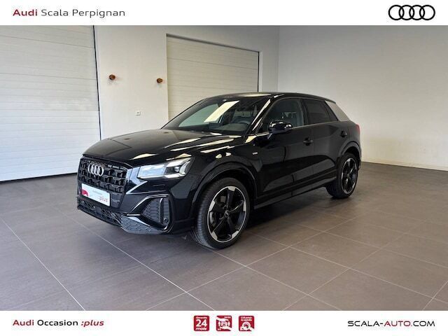 Noir mythe métallisé Utilisé 2024 Audi Q2 S-Line SUV | 34 990 € (Prix assez cher) - Image 1/4