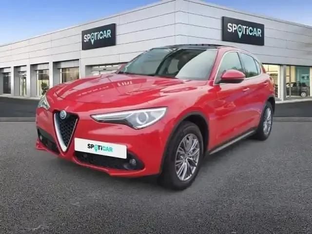 Rouge alfa pastel Occasion 2018 Alfa Romeo Stelvio Executive SUV | 27 999 € (Prix juste) - Image 1/4