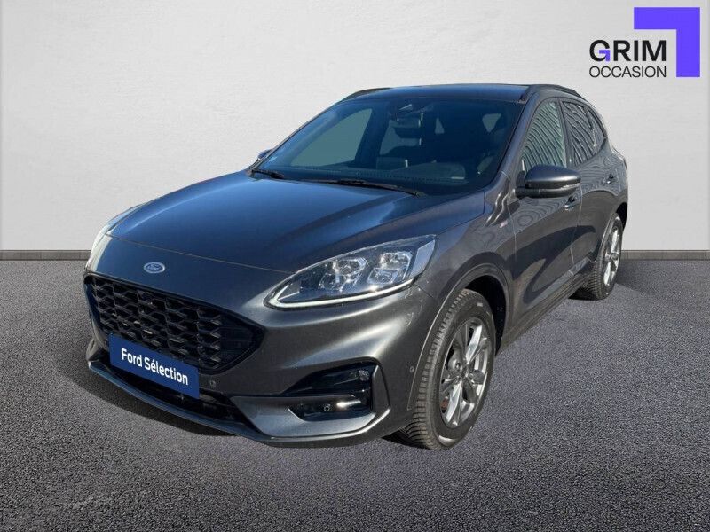 Gris Utilisé 2021 Ford Kuga SUV | 28 490 € (Prix juste) - Image 1/4