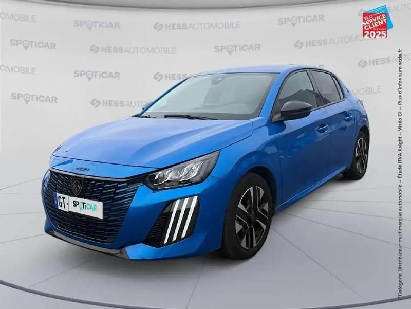 Bleu Utilisé 2024 Peugeot 208 Allure Citadine | 18 499 € (Prix juste) - Image 1/4