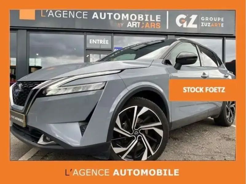 Gris Utilisé 2023 Nissan Qashqai Tekna+ SUV | 27 900 € (Prix cher) - Image 1/4