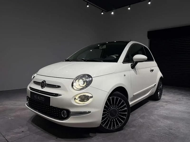 Blanc Utilisé 2017 Fiat 500 Lounge Berline | 10 990 € (Bon prix) - Image 1/4