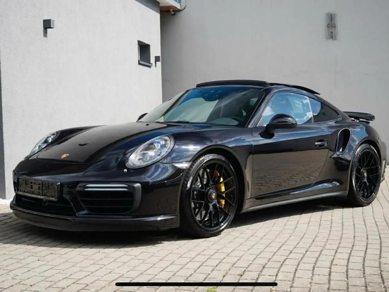 Bleu Occasion 2017 Porsche 911 Turbo S Coupé | 174 000 € (Prix assez cher) - Image 1/4