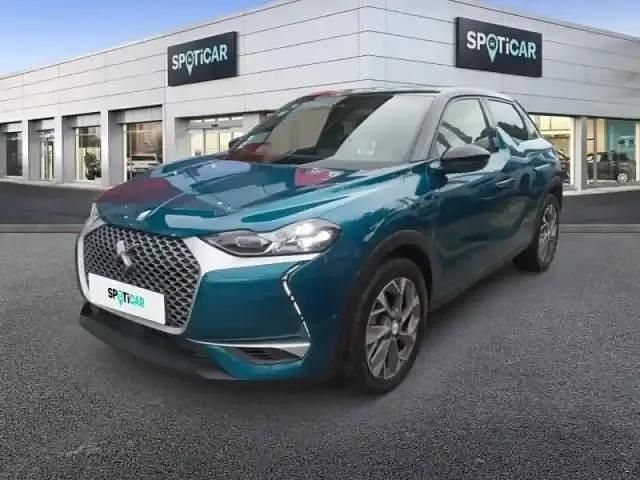 Bleu millenium (m) toit noir onyx Occasion 2020 DS Automobiles DS3 Crossback E-Tense Grand Chic SUV | 16 490 € - Image 1/4