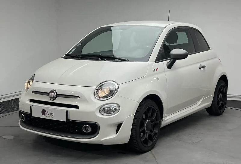 Beige Utilisé 2018 Fiat 500 Pop Berline | 9 990 € (Prix juste) - Image 1/4