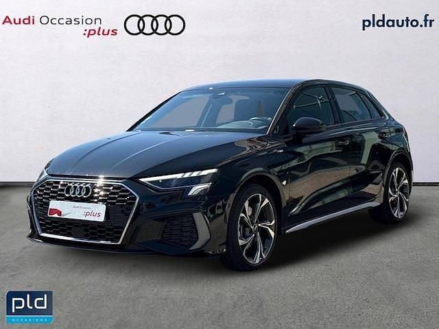 Noir mythe métallisé Utilisé 2024 Audi A3 Sportback e-tron S-Line Berline | 32 990 € (Prix juste) - Image 1/4