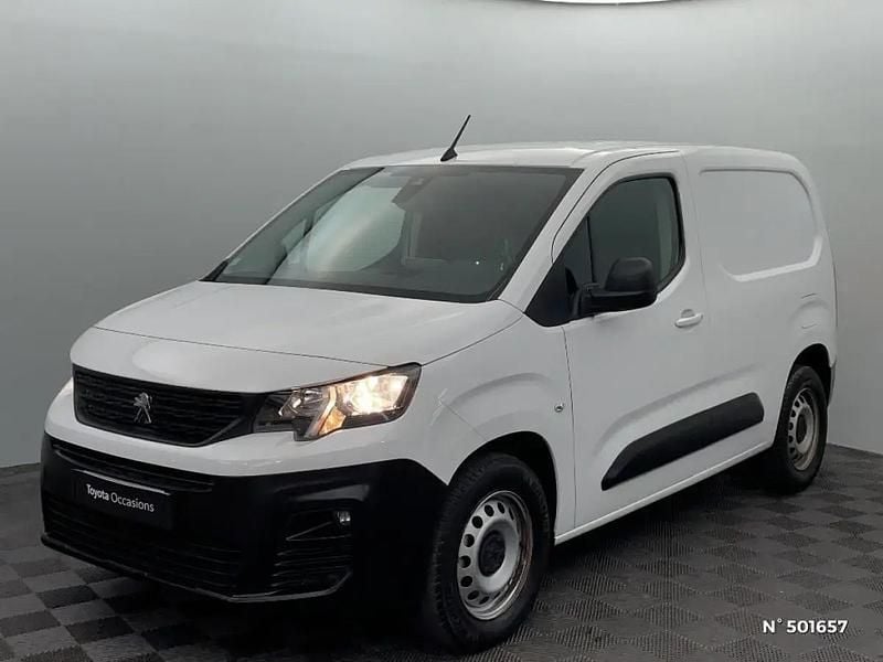 Blanc Utilisé 2021 Peugeot Partner S Monospace | 13 980 € (Super prix) - Image 1/4
