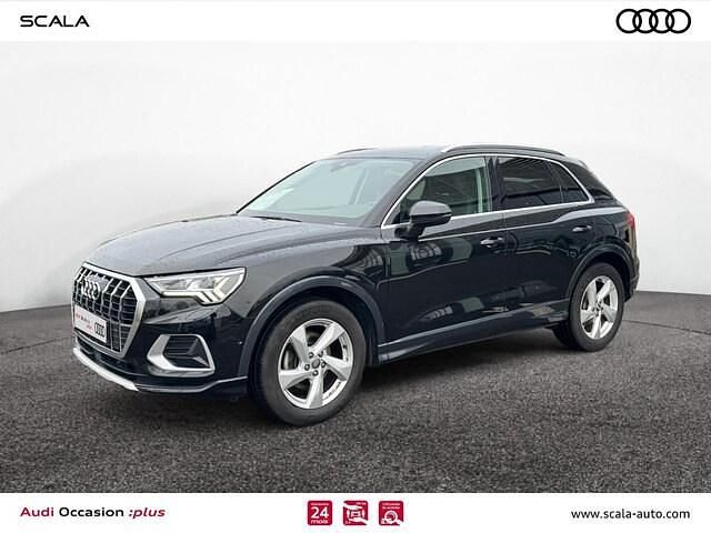 Noir mythic métallisé Occasion 2021 Audi Q3 Design SUV | 24 990 € - Image 1/4