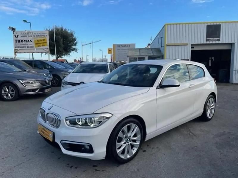 Blanc Utilisé 2017 BMW 118 Citadine | 18 500 € (Bon prix) - Image 1/4