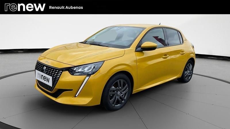 Jaune Utilisé 2021 Peugeot 208 Style Citadine | 10 490 € (Prix juste) - Image 1/4