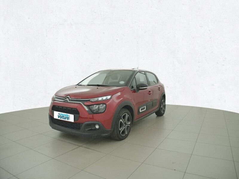Rouge Utilisé 2024 Citroën C3 PureTech Citadine | 13 590 € (Prix juste) - Image 1/4