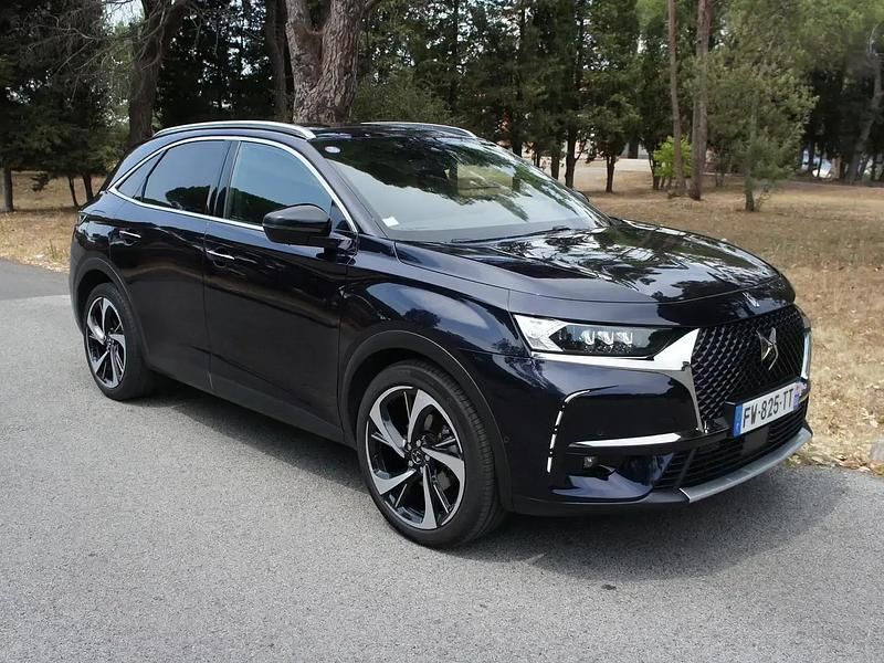 Bleu Utilisé 2021 DS Automobiles DS7 Crossback Grand Chic SUV | 29 900 € (Prix juste) - Image 1/4