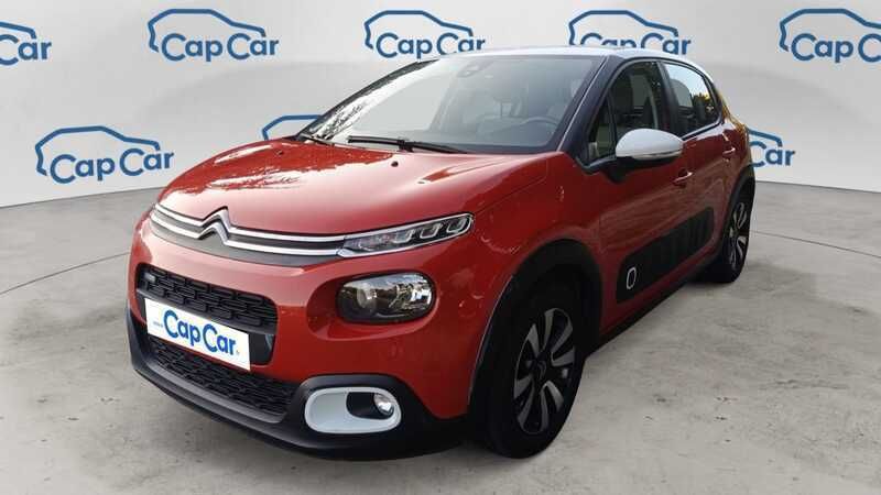 Orange Utilisé 2017 Citroën C3 PureTech Citadine | 8 280 € (Prix juste) - Image 1/3