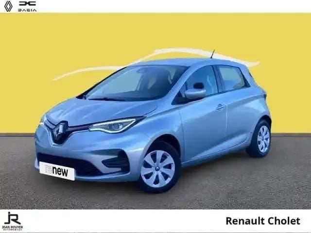 Gris Occasion 2021 Renault Zoe Business Citadine | 13 990 € (Prix assez cher) - Image 1/4