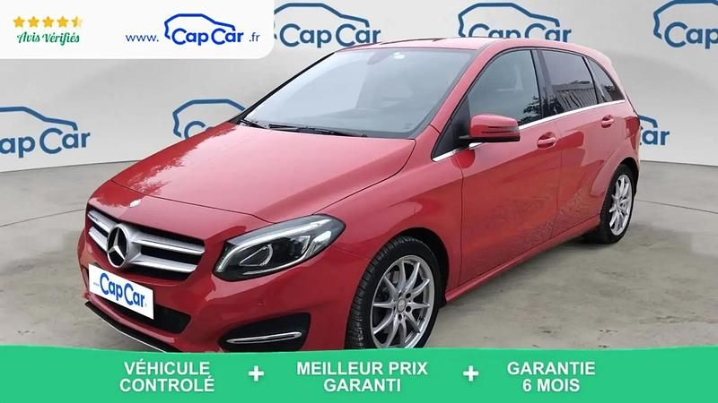 Rouge Utilisé 2016 Mercedes B200 Monospace | 12 490 € - Image 1/4