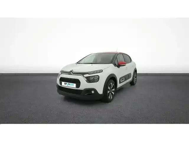 Blanc Occasion 2023 Citroën C3 Shine Citadine | 11 844 € (Prix juste) - Image 1/4