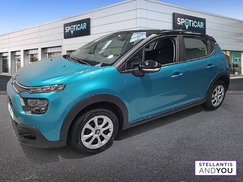 Bleu Utilisé 2023 Citroën C3 Citadine | 11 590 € (Prix juste) - Image 1/4