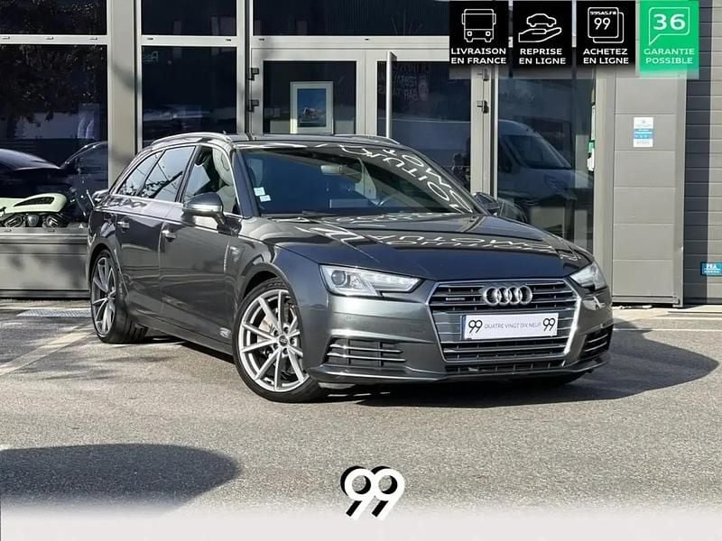 Gris Occasion 2015 Audi A4 S-Line Break | 24 990 € - Image 1/4