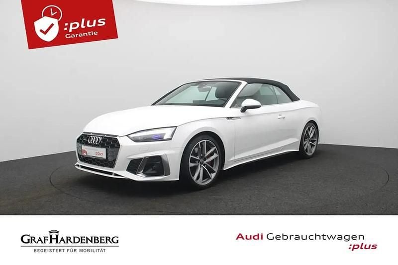 Blanc Occasion 2023 Audi A5 Cabriolet S-Line Cabriolet | 44 980 € (Prix juste) - Image 1/4