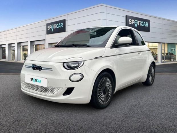 Blanc Utilisé 2023 Fiat 500e Citadine | 16 490 € (Super prix) - Image 1/4