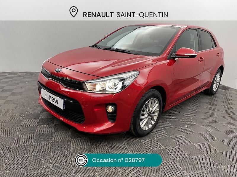 Rouge Occasion 2019 Kia Rio Berline | 12 490 € (Bon prix) - Image 1/4