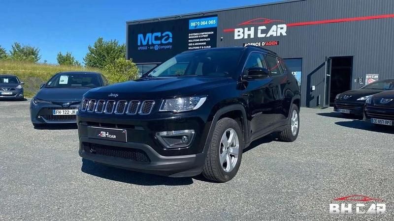Occasion Jeep Compass Longitude 121 ch (88 kW) 2018 Noir SUV