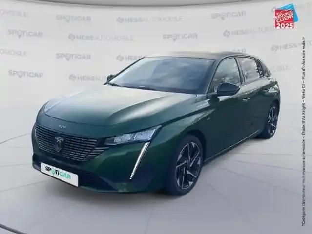 Vert Utilisé 2022 Peugeot 308 Allure Berline | 23 999 € (Prix juste) - Image 1/4