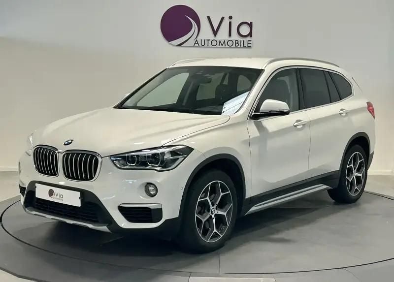 Blanc Utilisé 2018 BMW X1 xLine SUV | 23 990 € (Super prix) - Image 1/4