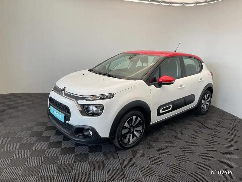 Blanc Utilisé 2020 Citroën C3 PureTech Citadine | 10 980 € (Prix assez cher) - Image 1/4