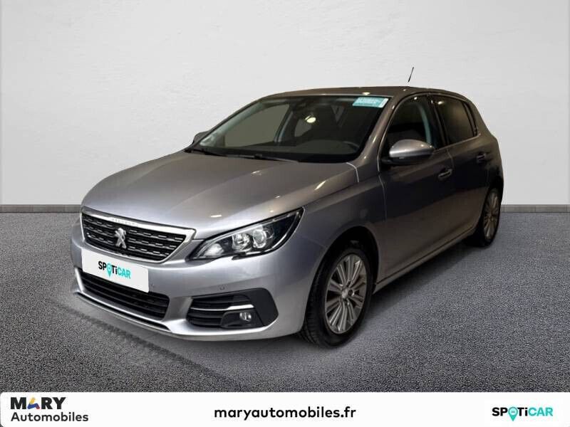 Gris Utilisé 2021 Peugeot 308 Allure Berline | 17 990 € (Prix juste) - Image 1/4