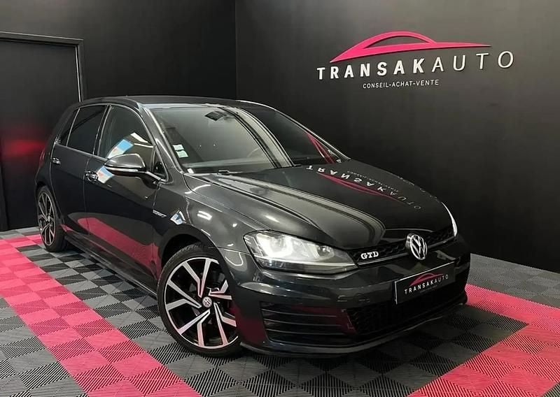 Gris Occasion 2015 VW Golf VII GTD Berline | 15 990 € (Prix juste) - Image 1/4