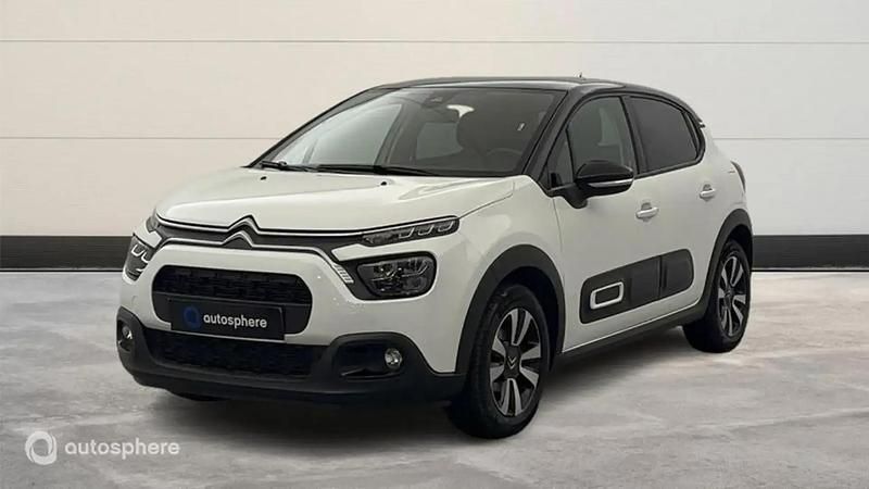 Blanc Utilisé 2023 Citroën C3 PureTech Citadine | 12 499 € (Prix juste) - Image 1/4