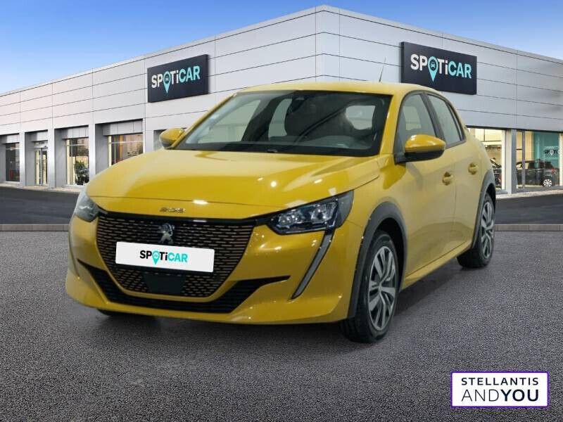Occasion Peugeot e-208 Active 100 kW (136 ch) 2020 Jaune Citadine
