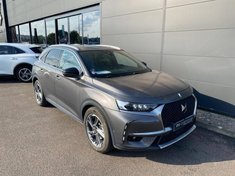 Gris Utilisé 2021 DS Automobiles DS7 Crossback Grand Chic SUV | 32 990 € (Prix assez cher) - Image 1/4
