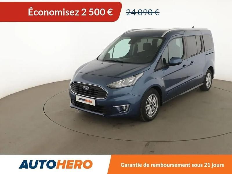 Bleu Utilisé 2021 Ford Tourneo Titanium Monospace | 21 590 € (Super prix) - Image 1/2