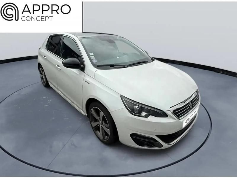 Blanc Occasion 2015 Peugeot 308 GT-line Berline | 7 500 € - Image 1/4