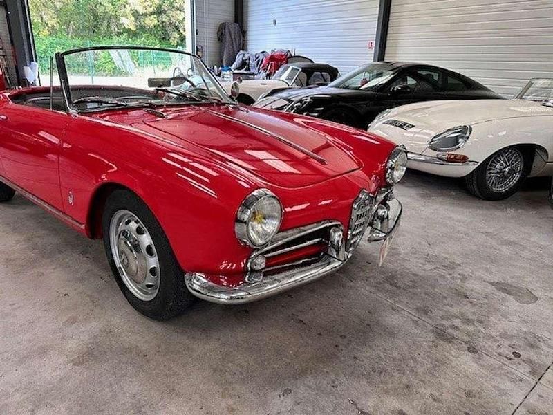 Occasion Alfa Romeo Giulietta 80 ch (58 kW) 1959 Rouge Cabriolet
