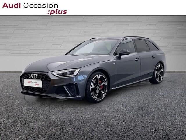 Gris daytona nacré Utilisé 2022 Audi A4 S-Line Break | 30 990 € (Prix assez cher) - Image 1/4